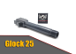 Preview: IGB Gewindelauf 1/2x28 UNEF mit CIP Beschuss für Glock 25 Pistole
