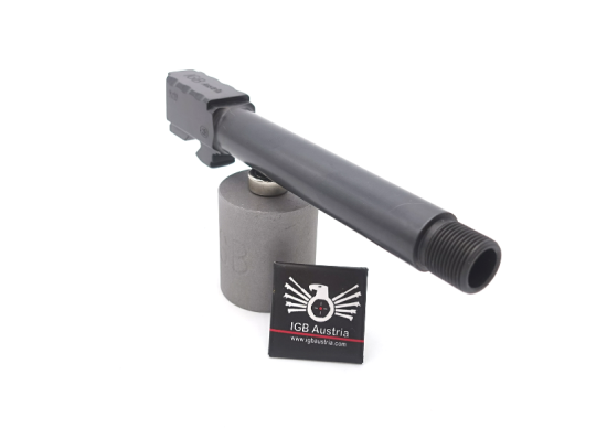 IGB Barrel for Glock 17 Gen. 3-4, 9x19, 1/2x28 UNEF, 128 mm