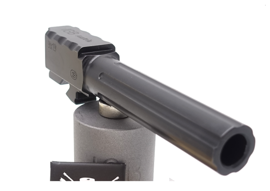 IGB Barrel for Glock 19, Polygon, 9x19, fluted ​​​​​​​Standard Length