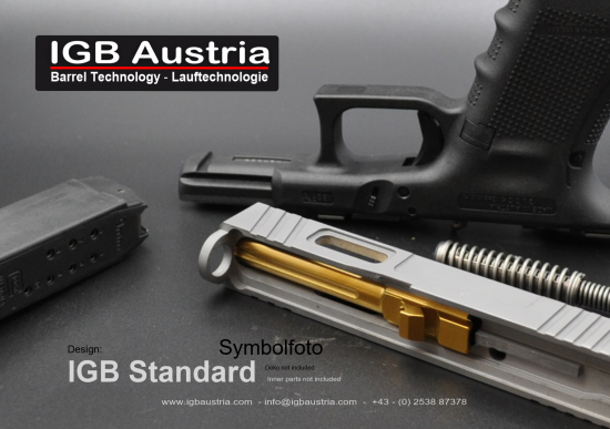 "IGB Standard"  Verschluss "Silber" Glock19Gen4