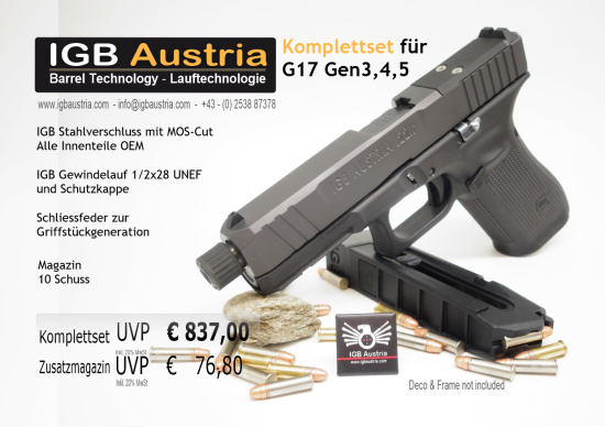 IGB .22lr System for Glock 17 Gen5