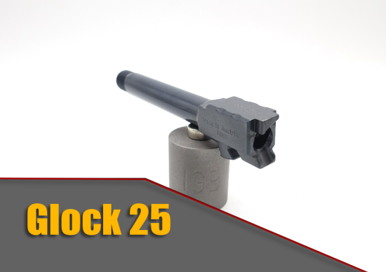 IGB Gewindelauf 1/2x28 UNEF mit CIP Beschuss für Glock 25 Pistole