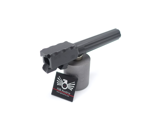IGB Barrel for Glock 19, Polygon, 9x19, fluted ​​​​​​​Standard Length