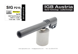 IGB SIG P210 5 Zoll Lauf